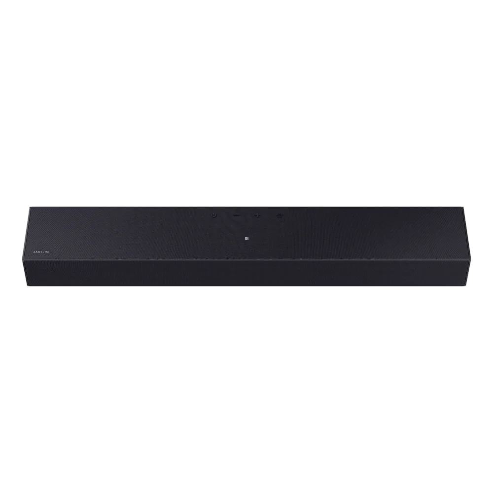 Imagem 4 de 5 do produto Soundbar Samsung Hw-b400f, Com 2.0 Canais, Bluetooth, Subwoofer Integrado E HDMI Arc Preto Titânio