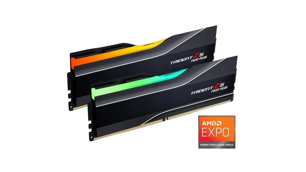 メモリー Trident Z5 Neo RGB DDR5 16GB (2x8GB) G.SKILL Trident Z5 Neo RGB Series DDR5 RAM (AMD Expo) 32GB