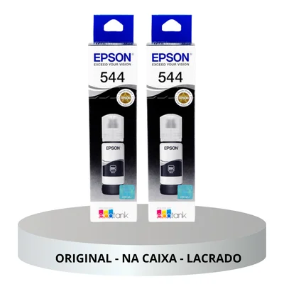 Kit 2 Refil Tinta Para  L3110 L3150 L3250 Só Black