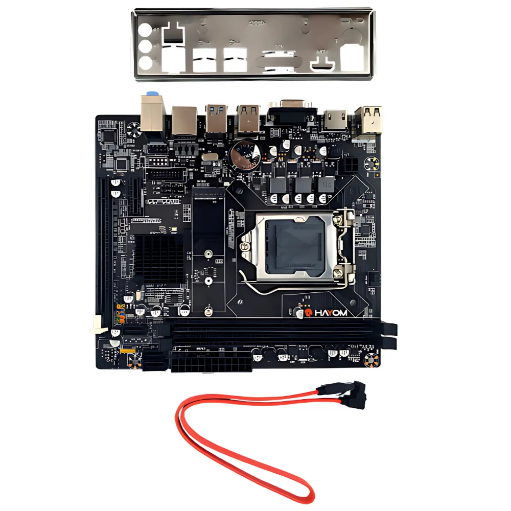 Placa Mãe H61 LGA 1155 DDR3 Dual Channel 16Gb Intel Core i3 i5 i7 2ª e 3ª Geração 7