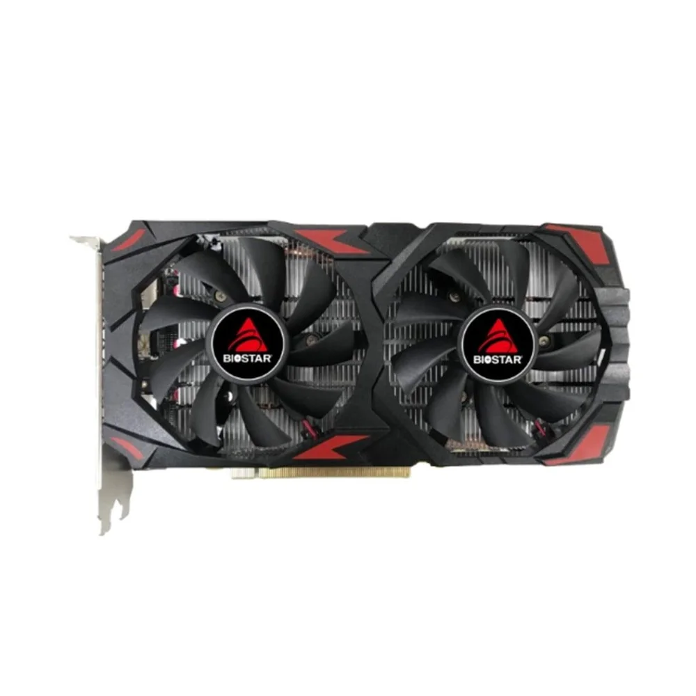 Placa De Vídeo Biostar Amd Radeon Rx 580 2048sp
