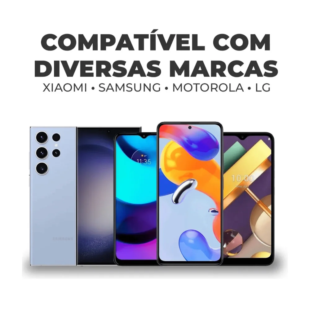 Imagem 4 de 5 do produto Carregador Turbo 30w Compatível Com Motorola + Cabo Usb-c