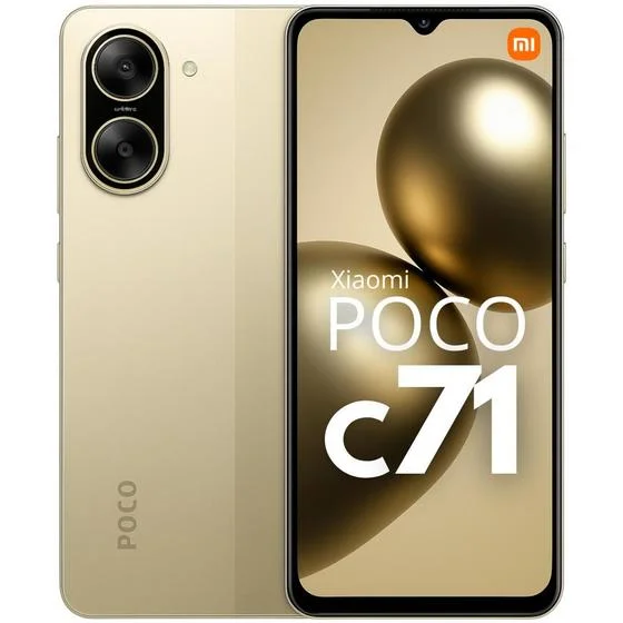 POCO C71 3GB/64GB 本体 GOLD sim フリー Xiaomi POCO C71 3GB/64GB
