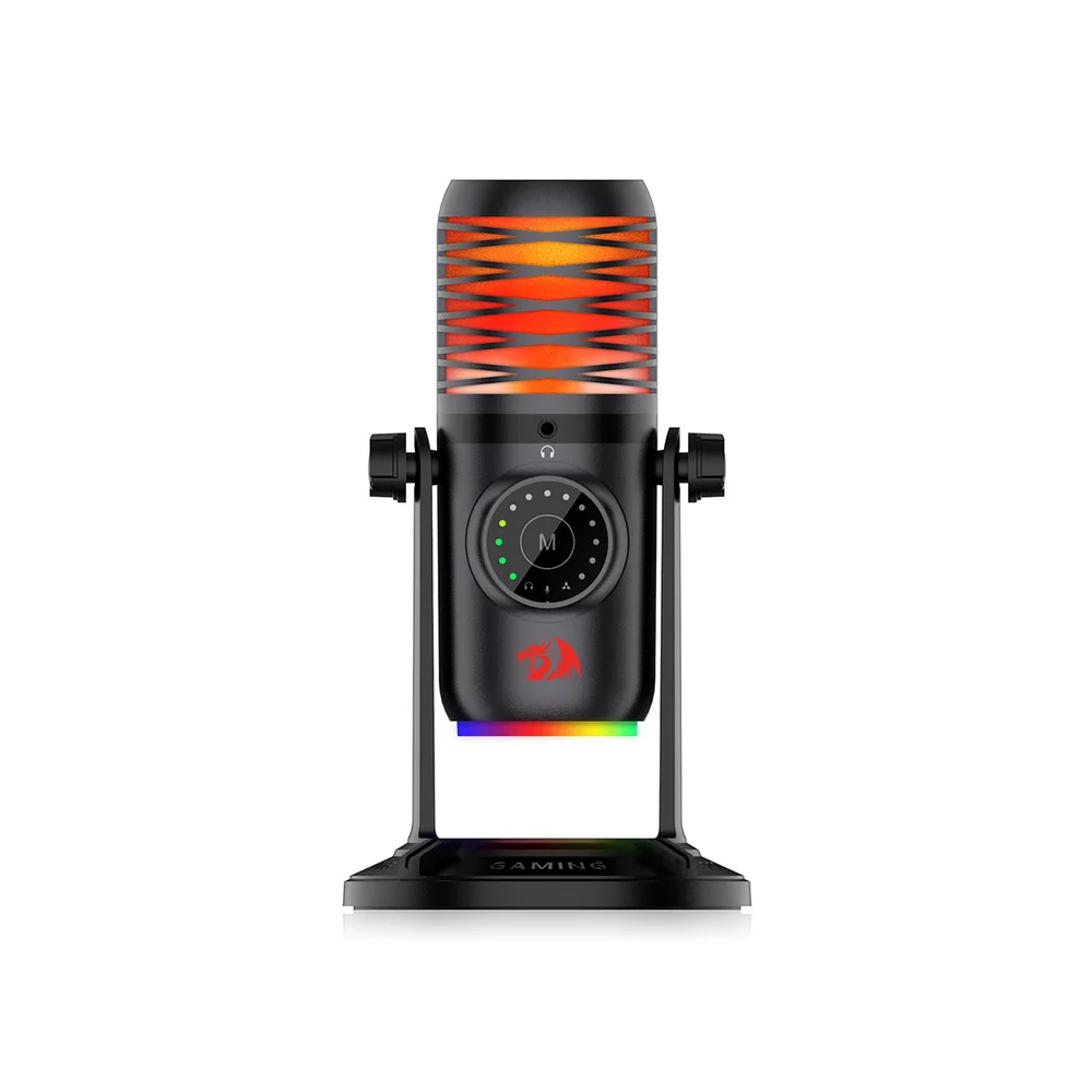 Imagem 5 de 5 do produto Microfone Stellaris RGB Redragon Preto - Gm306
