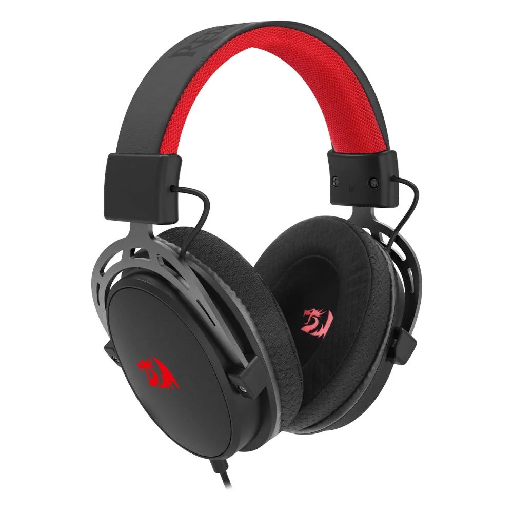 Imagem 3 de 5 do produto Headset Gamer Redragon Cragblade H541 Driver 53mm Microfone Removível - Preto