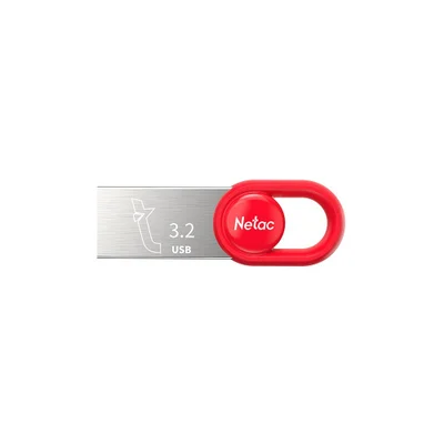 Pen Drive Netac Um2 64gb Usb 3.2 - Vermelho