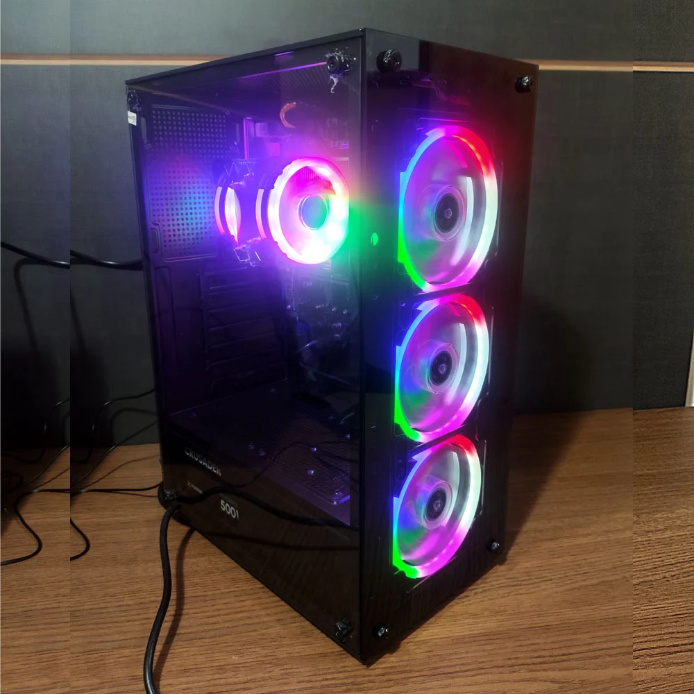 PC Gamer Intel Core i5 8th c Placa de Vídeo Rx570