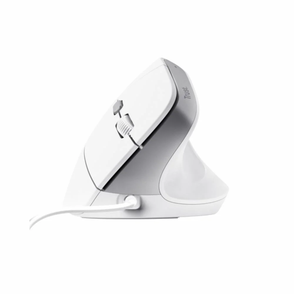 Imagem 2 de 5 do produto Mouse Trust Bayo Ii Ergonomico Branco