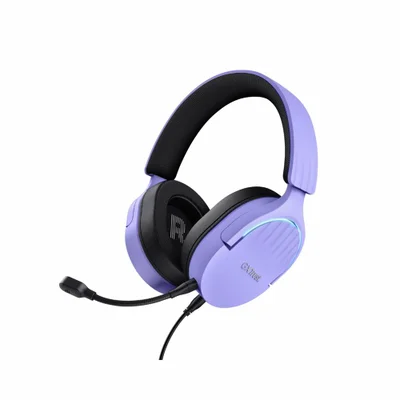 Headset Gamer Trust Gaming Gxt 490p Fayzo 7.1, Usb-a, Roxo