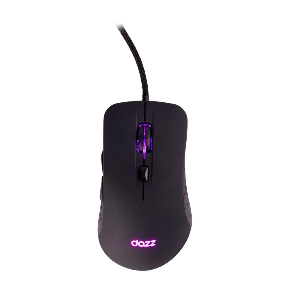 Mouse Gamer Dazz Gmo2000 RGB 7000 Dpi 6 Botoes Usb 2.0 Com Cabo U Unica Unica Mouse Gamer Dazz Gmo2000 RGB 7000 Dpi 6 Botoes Usb 2.0 Com Cabo U Unica Unica
