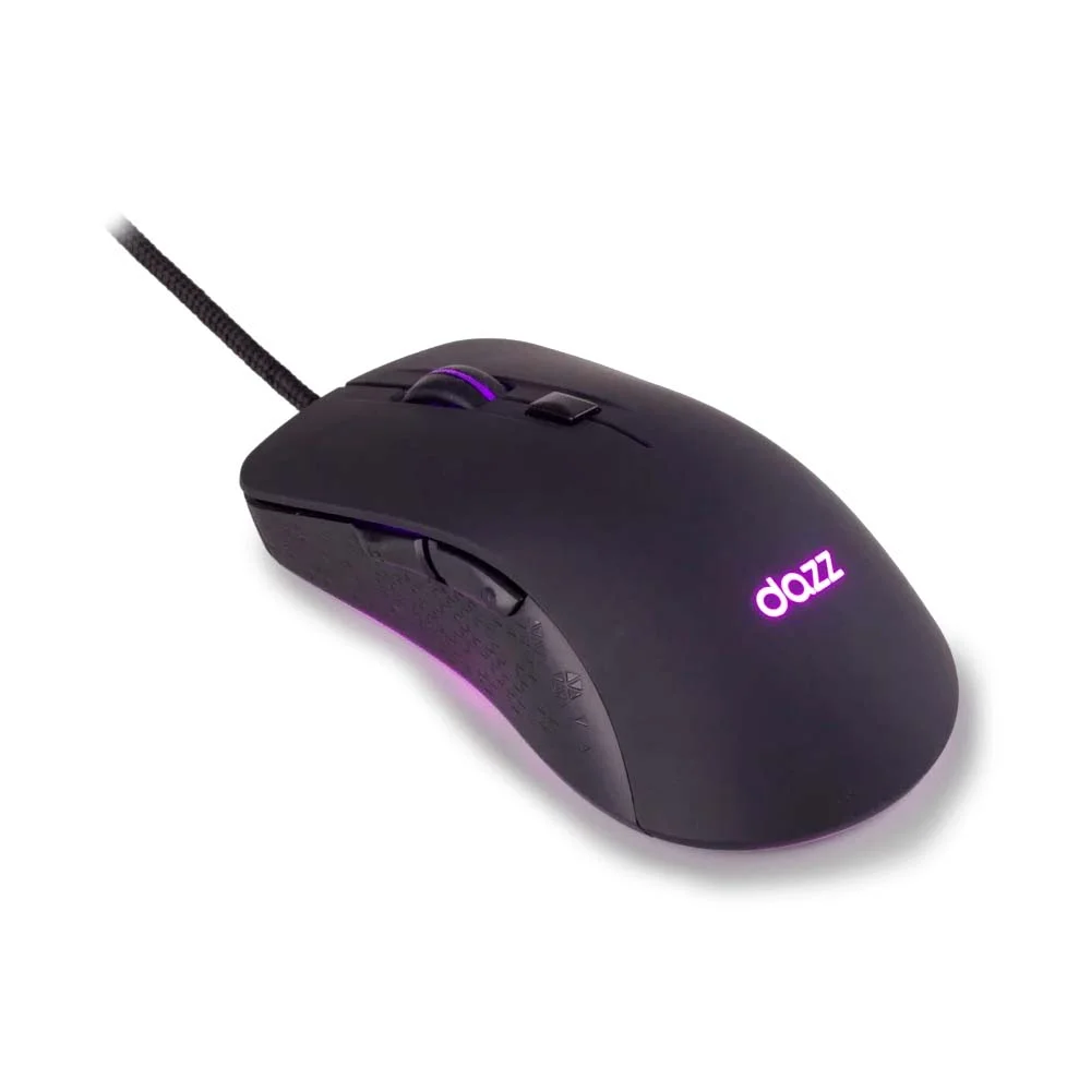 Mouse Gamer Dazz Gmo2000 RGB 7000 Dpi 6 Botoes Usb 2.0 Com Cabo U Unica Unica Mouse Gamer Dazz Gmo2000 RGB 7000 Dpi 6 Botoes Usb 2.0 Com Cabo U Unica Unica