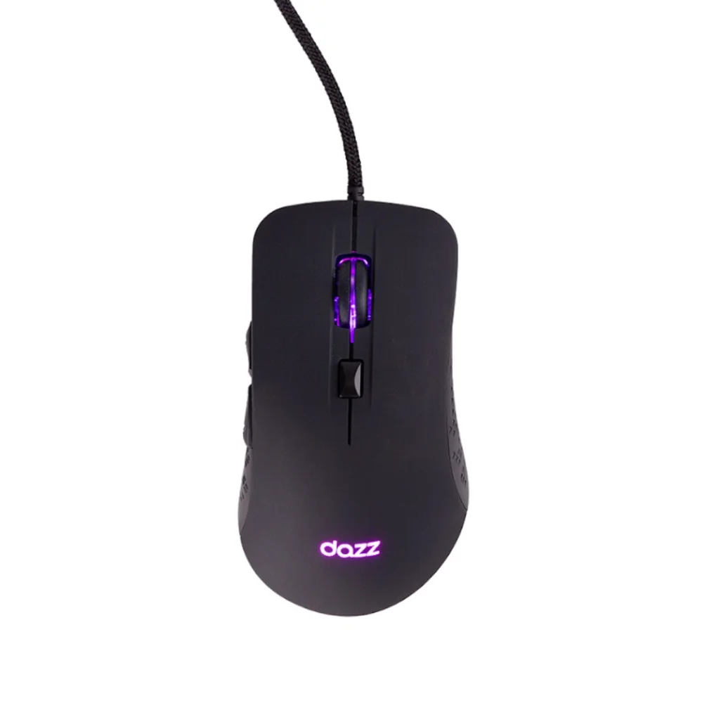 Mouse Gamer Dazz Gmo2000 RGB 7000 Dpi 6 Botoes Usb 2.0 Com Cabo U Unica Unica Mouse Gamer Dazz Gmo2000 RGB 7000 Dpi 6 Botoes Usb 2.0 Com Cabo U Unica Unica