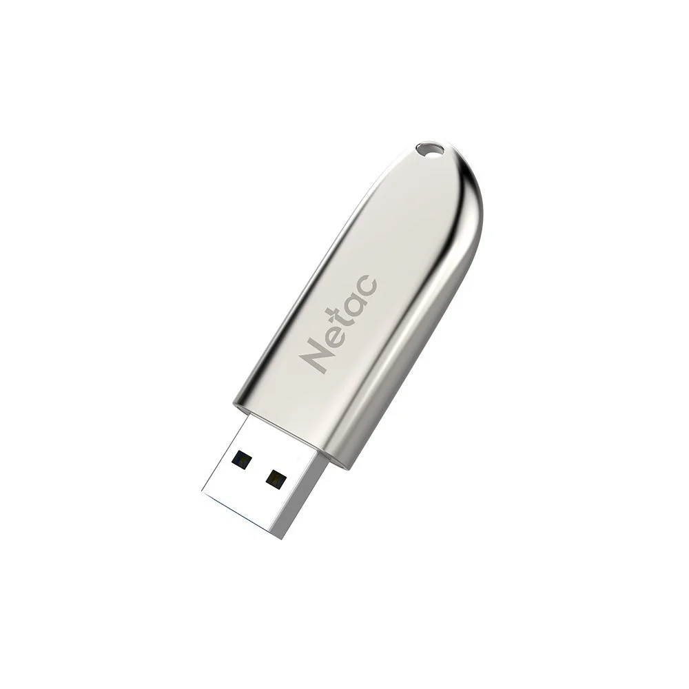 Imagem 2 de 5 do produto Pen Drive Netac U352 128GB Usb 3.0 - Metálico