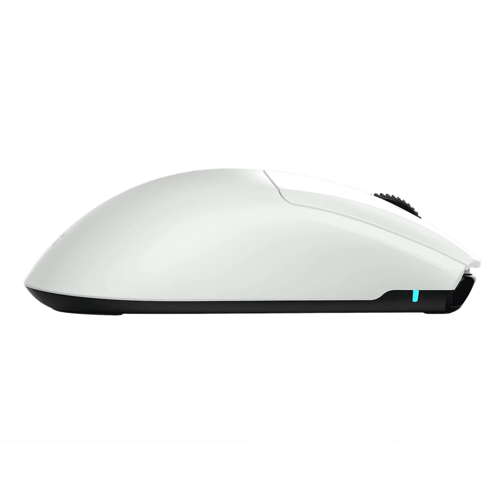 Mouse Gamer Wireless PCyes Fenner White Ghost 26000dpi Pooling Rate 8k - Pmgfwg8k
