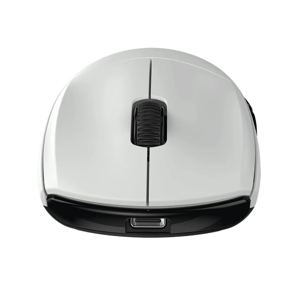 Mouse Gamer Wireless PCyes Fenner White Ghost 26000dpi Pooling Rate 8k - Pmgfwg8k