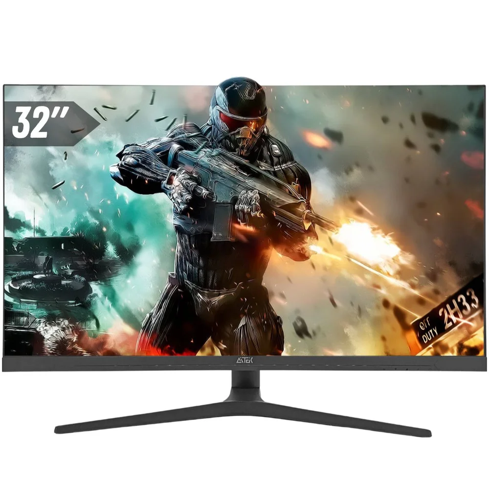 Monitor LED 32" Ultra HD 4k IPS 75Hz 1ms, HDMI DP, Ideal para Jogos Aitek - DELTA -M3240A PRO Monitor LED 32" Ultra HD 4k IPS 75Hz 1ms, HDMI DP, Ideal para Jogos Aitek - DELTA -M3240A PRO