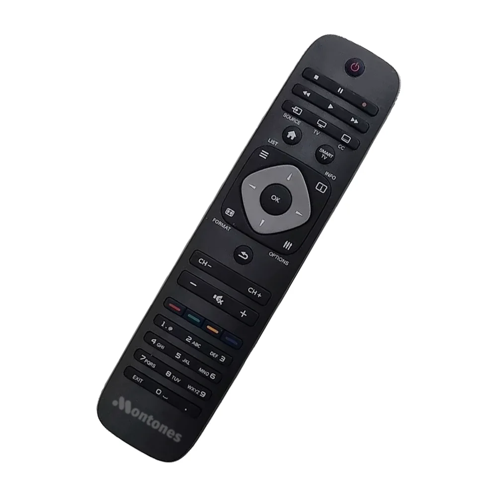 Controle Remoto Para Tv Philips Smart Universal Lcd LED + 2 Pilhas