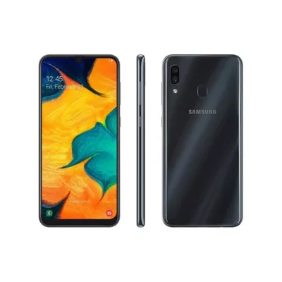 Usado -  Samsung A30 64 Gb Preto - Muito Bom