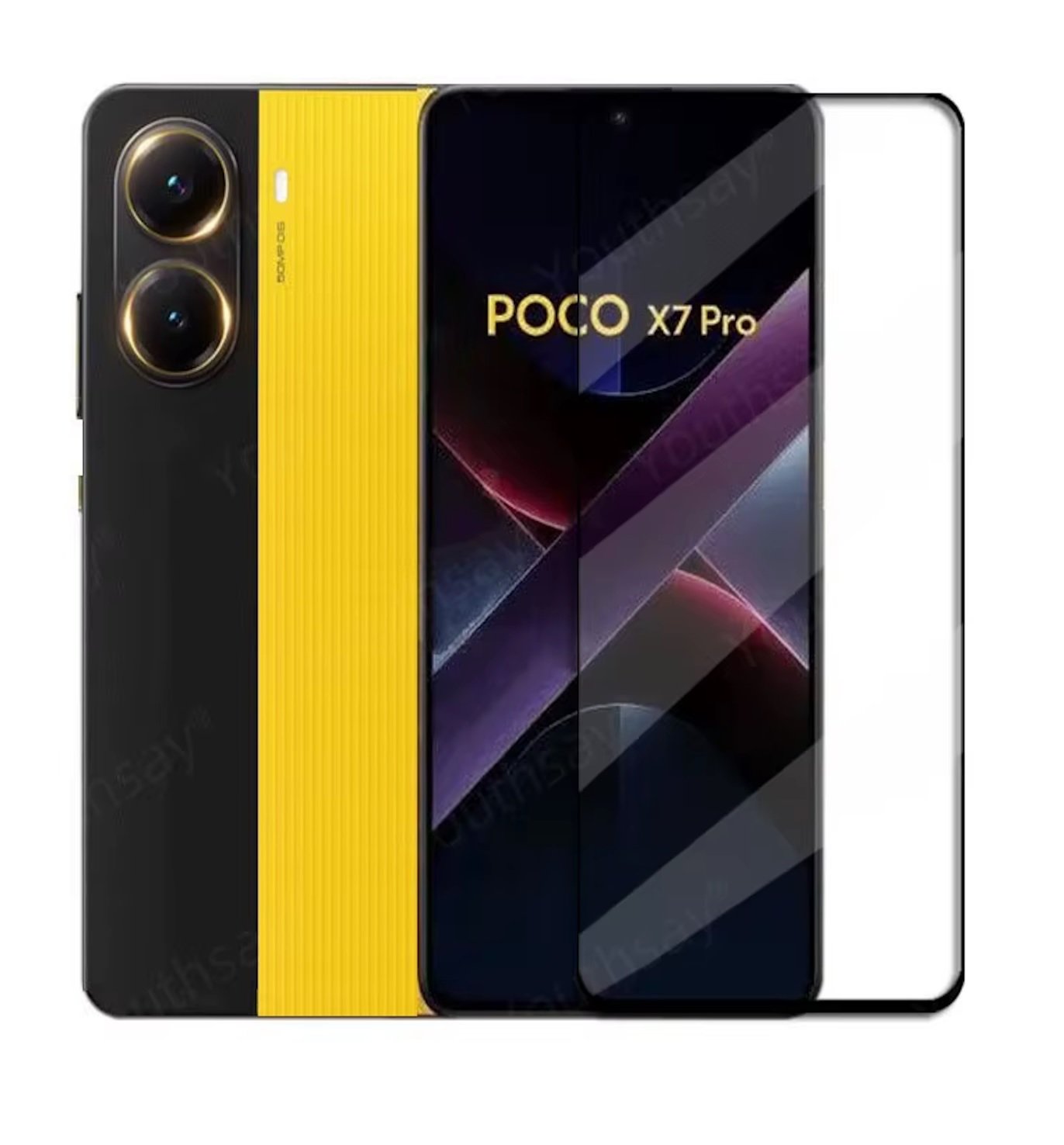 Película De Vidro Temperada 3d 9d Para Xiaomi Poco X7 Pro