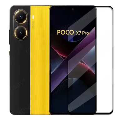 Película De Vidro Temperada 3d 9d Para Xiaomi Poco X7 Pro