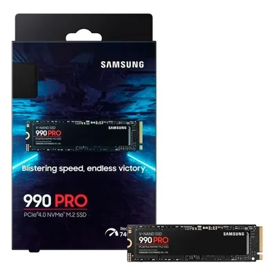 Hd SSD M2 2TB Samsung 990 Pro Nvme PCie 4.0 7450mb/s