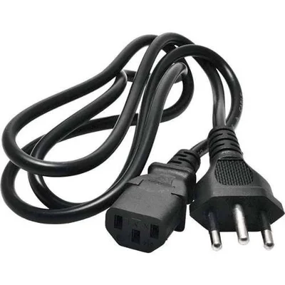 Cabo De Forca Energia Tripolar P/ Fonte Monitor PC Impressora Padrao Br 1,2m