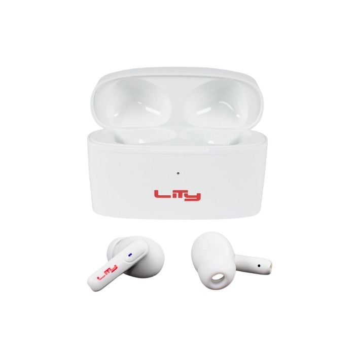 Fone De Ouvido Tws Lity T12b Bluetooth Intra-auricular 48h Branco