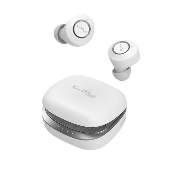 Fone De Ouvido Tws Lity Buds Colors Bluetooth 34h Branco T14b