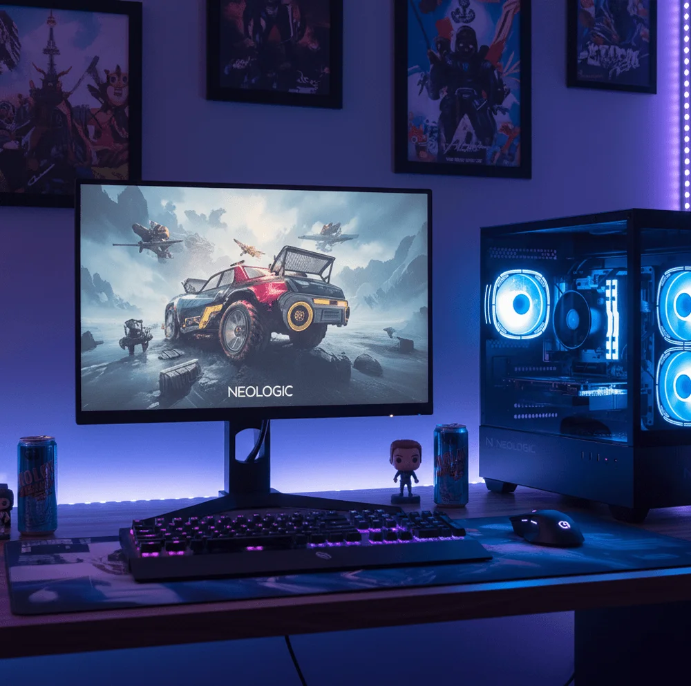 PC Gamer Ryzen 5 5500, 16gb 3200mhz, (RTX 5060 8GB), A520m, SSD 480GB, 600w 80 Plus, 3 Fans RGB, - Nli90207 U Unica Unica - view 2