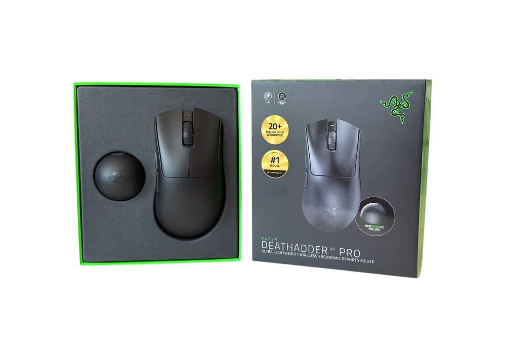 マウス・トラックボール Razer DEATHADDER V4 PRO Mouse-Razer-DeathAdder-V4-Pro-