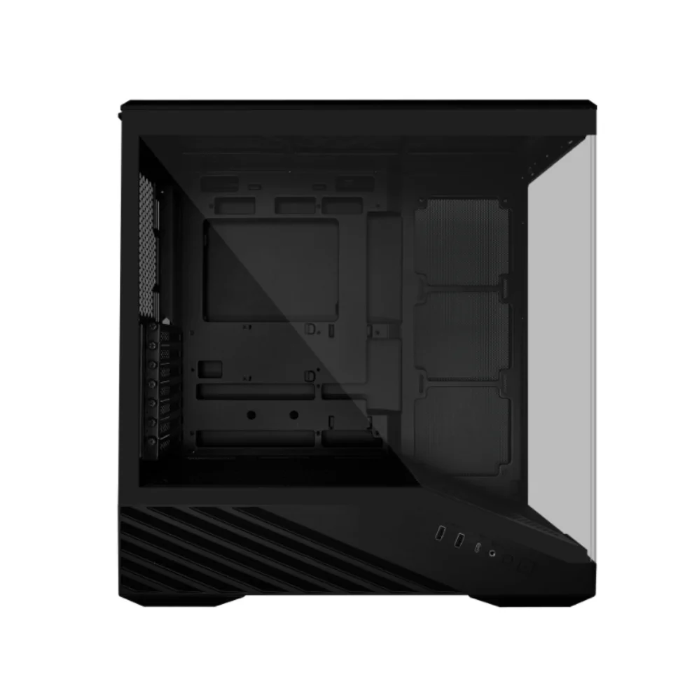 Imagem 4 de 5 do produto Gabinete Gamer Lian Li V100, Mid-tower, Vidro Temp, S/fan, Black - V100x