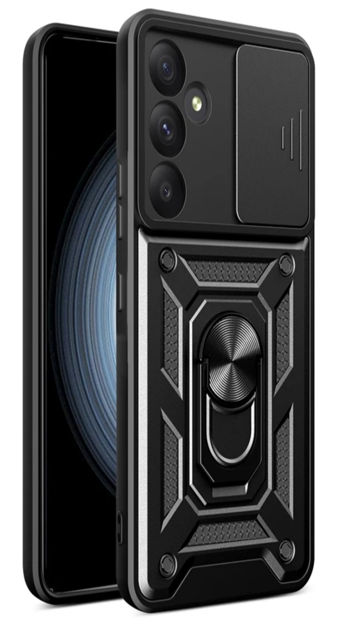 Capa Capinha Armadura C/ Proteção Da Camera Suporte Anel 360 Para Samsung Galaxy A55 / Galaxy A35