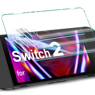 Película De Hydrogel Flexível Para Nintendo Switch 2 Tela 7.9