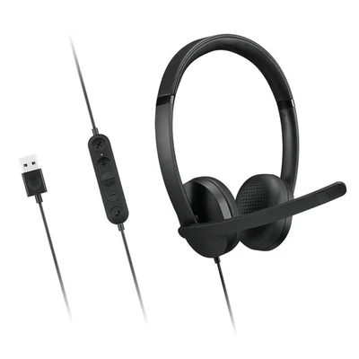 Fone De Ouvido Lenovo Headset Estéreo Com Fio Usb-a Gen 2 - 4xd1p83425