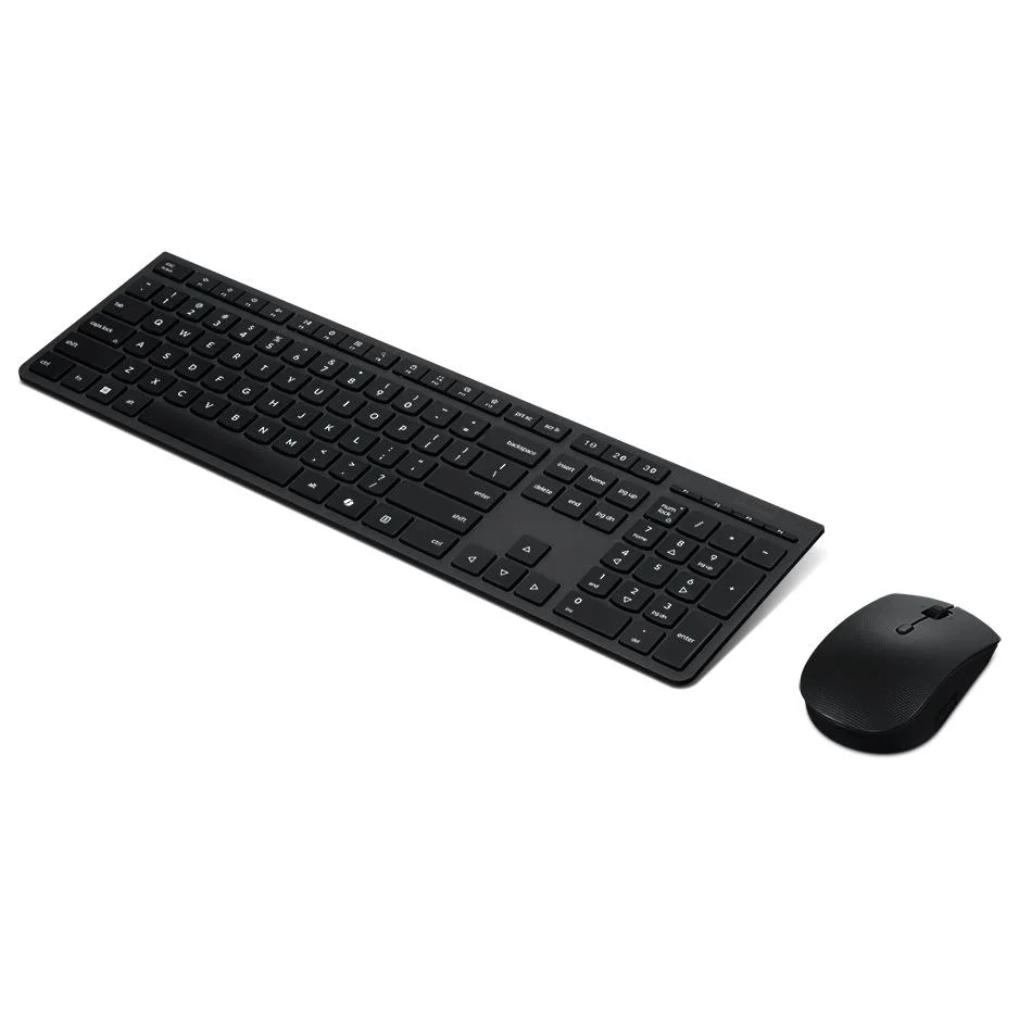 Imagem 5 de 5 do produto Teclado E Mouse Sem Fio Recarregável Lenovo Professional Português (brasil) - 4x31r64319