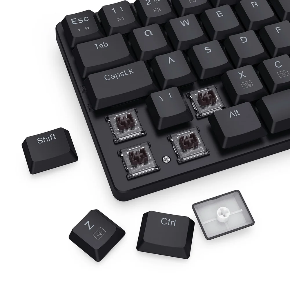 Imagem 4 de 5 do produto Kit Teclado E Mouse Sem Fio Redragon Bs-8772 Bk Preto