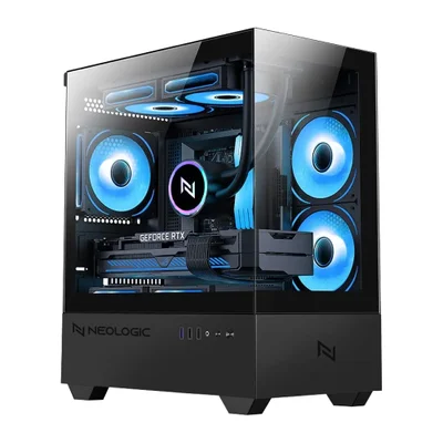 PC Gamer Ryzen 3 4100, 16gb 3200mhz, (rx 6600 8GB), A520m, SSD 480GB, 500w 80 Plus, 3 Fans RGB, Neologic - Nli90413