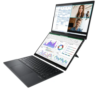 Asus Zenbook Duo 14 · Intel Core Ultra 9 · 285h Placa Arc Graphics Tela 14' Touch SSD 1TB Nvme Ram 32gb