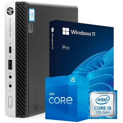 miniPC hp EliteDesk 800 G3 第6世代 i3 Win11 Mini Pc Hp Elitedesk 800 G3 I5 6th 8gb Nvme 256 Win 11 | MercadoLivre