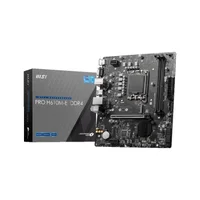 Placa Mãe Msi Pro H610m-e Ddr4 LGA  1700 2xDDR4 Intel H610 Matx 2