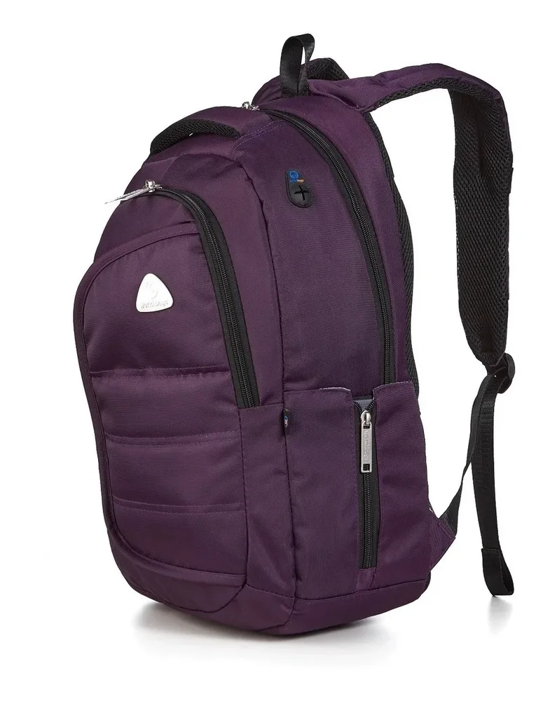 Imagem 5 de 5 do produto Mochila Executiva Laptop Até 15.6 World Bags - Epg-5109b Roxa