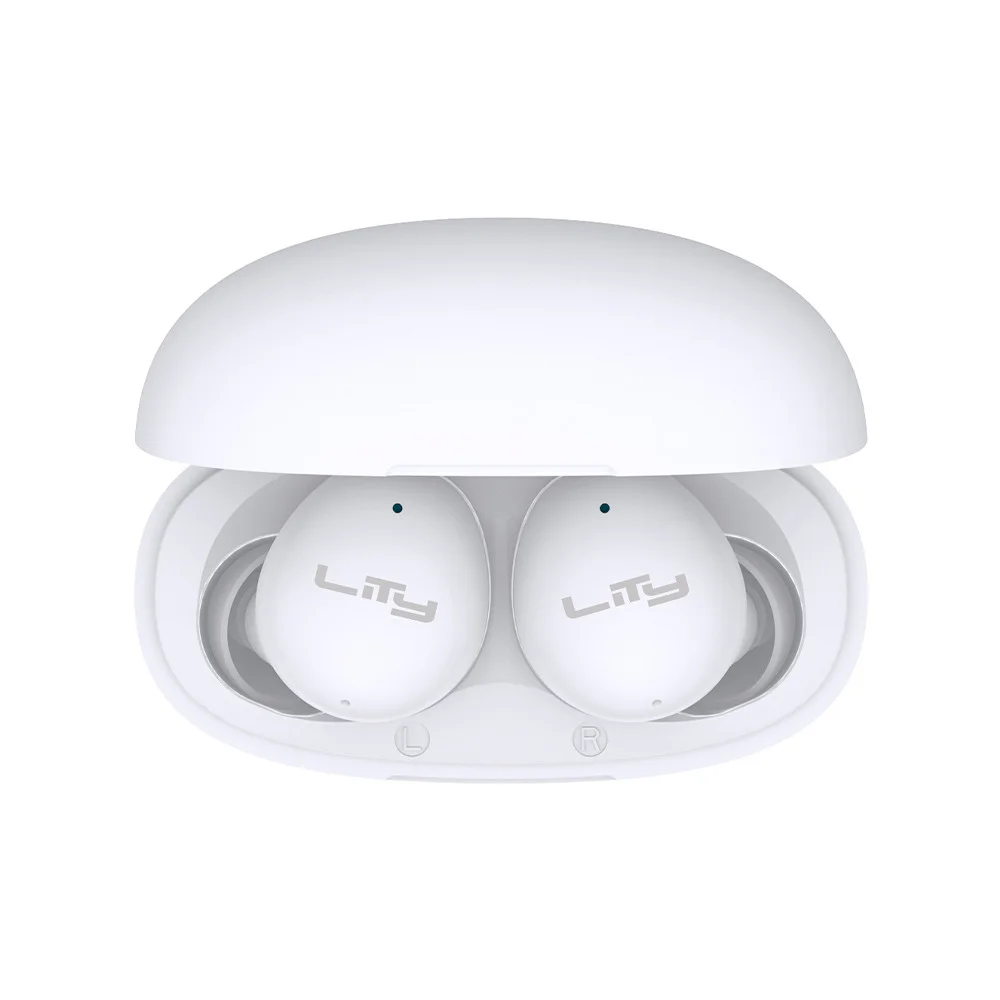 Imagem 2 de 5 do produto Fone De Ouvido Tws Lity Buds Percy Bluetooth 34h Branco T13b