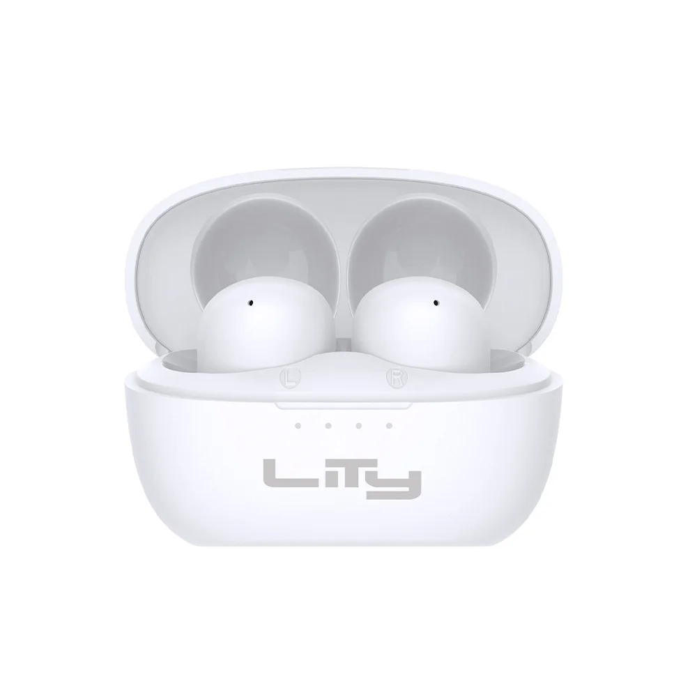 Imagem 5 de 5 do produto Fone De Ouvido Tws Lity Buds Percy Bluetooth 34h Branco T13b