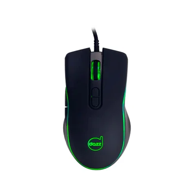 Mouse Gamer Dazz Gmo1000 Rainbow 3600 Dpi Plug And Play Usb 2.0 Com Cabo U Unica Unica