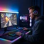 Monitor LED 19" Gamer, Resolução Full Hd 60hz 5ms, Hd-mi Vga Vesa Aitek Amo-1019lite