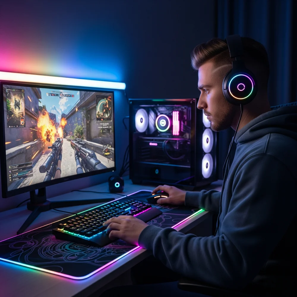 Monitor LED 19" Gamer, Resolução Full Hd 60hz 5ms, Hd-mi Vga Vesa Aitek Amo-1019lite Monitor LED 19" Gamer, Resolução Full Hd 60hz 5ms, Hd-mi Vga Vesa Aitek Amo-1019lite