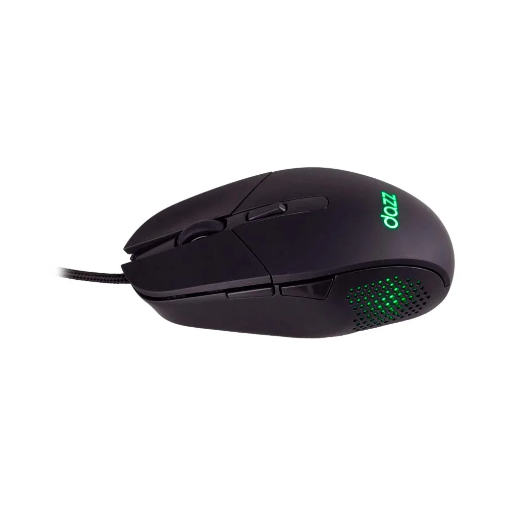 Imagem 3 de 5 do produto Mouse Gamer Gmo1001 LED 3600dpi Com Fio Usb2.0 Preto  U Unica Unica