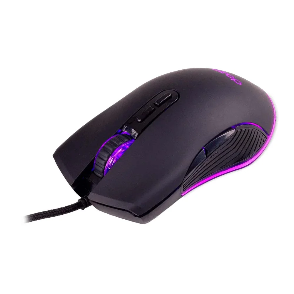 Imagem 3 de 5 do produto Mouse Gamer Dazz Gmo2001 RGB 12800 Dpi Usb 2.0 Com Cabo U Unica Unica