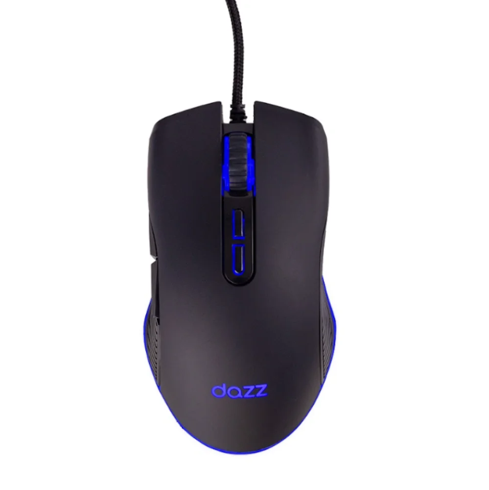 Imagem 4 de 5 do produto Mouse Gamer Dazz Gmo2001 RGB 12800 Dpi Usb 2.0 Com Cabo U Unica Unica