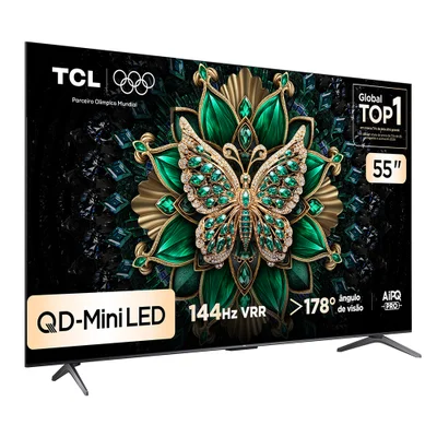 Smart Tv 4k Tcl Qdmini LED 55 quot Com HDMI 21